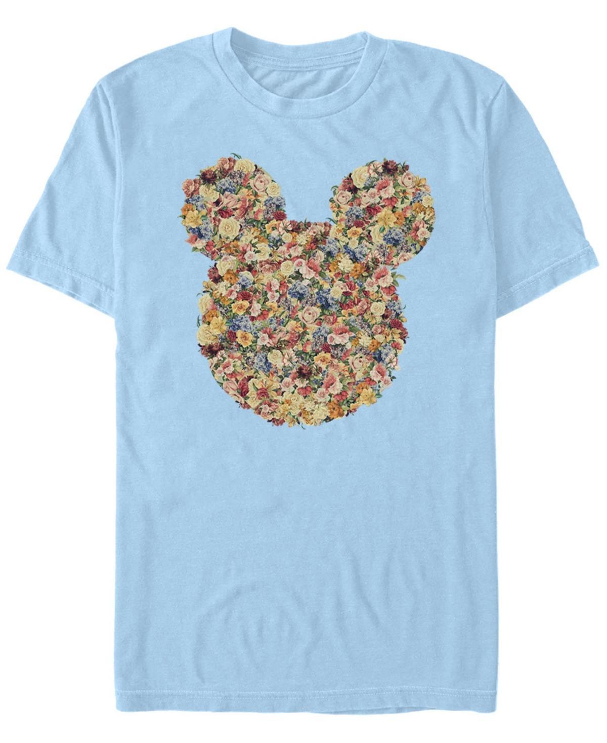 Disneys Mickey And Friends Mickey Mouse Mens Floral Fill Tee Product Image