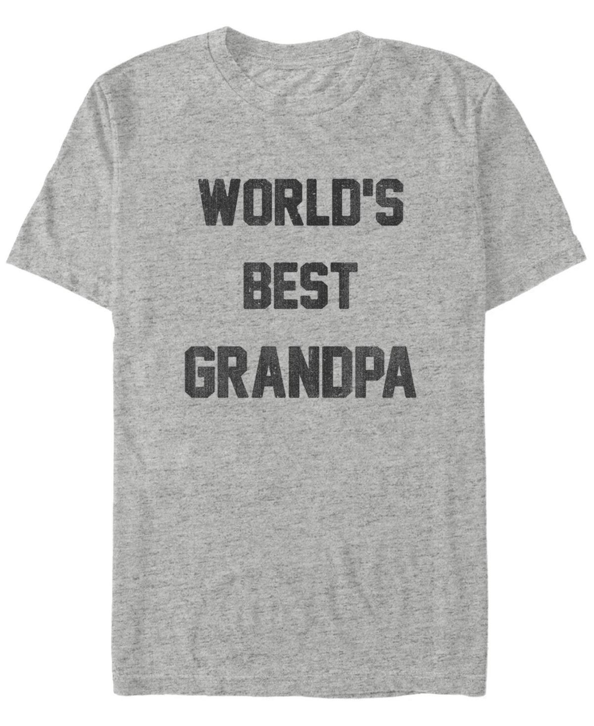 Fifth Sun Mens Worlds Best Grandpa Short Sleeve Crew T-shirt Product Image