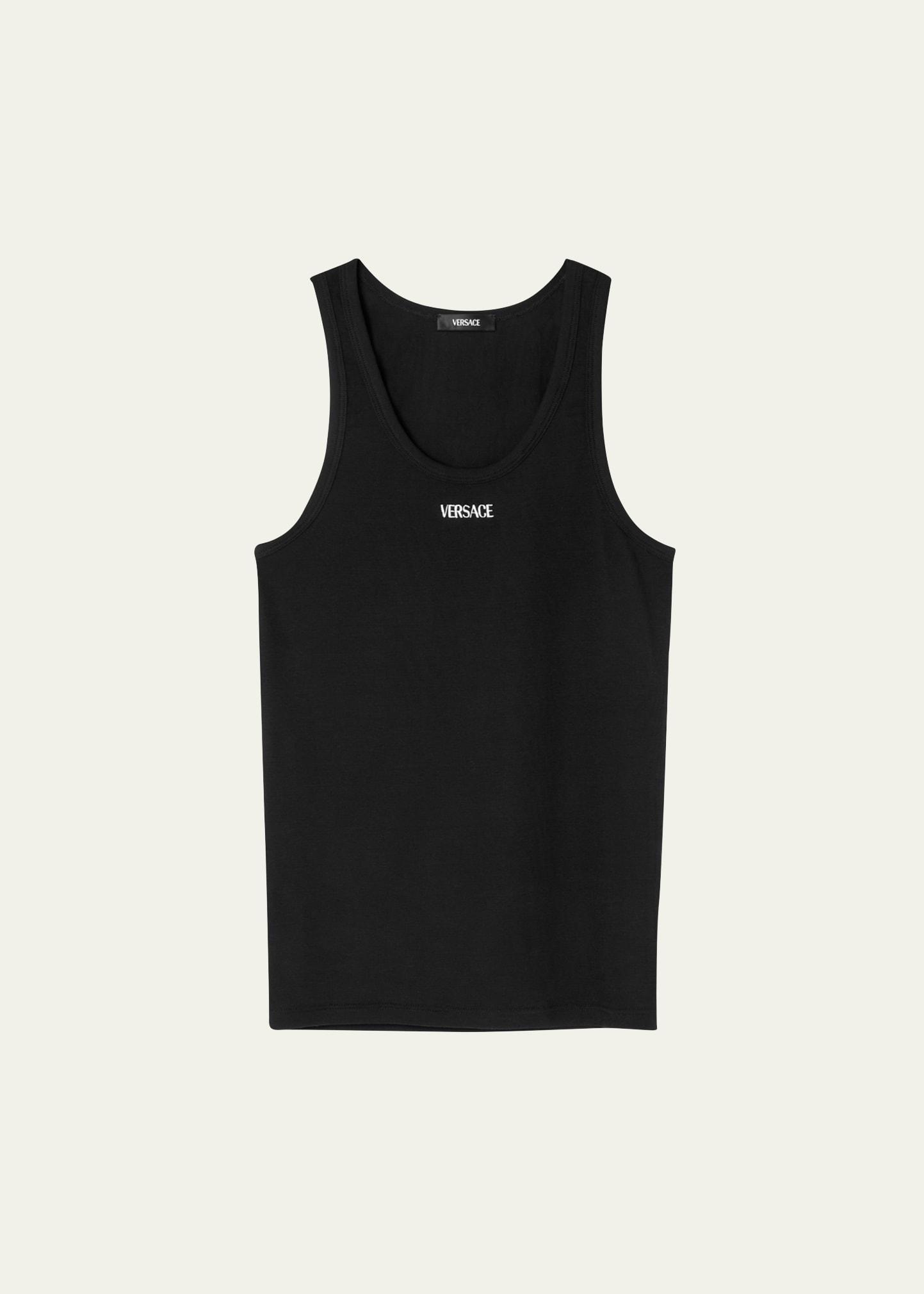 Mens Embroidered Logo Tank Top Product Image