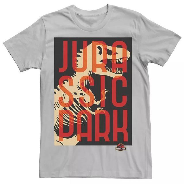 Mens Jurassic Park Split Typography T-Rex Bones Tee Product Image