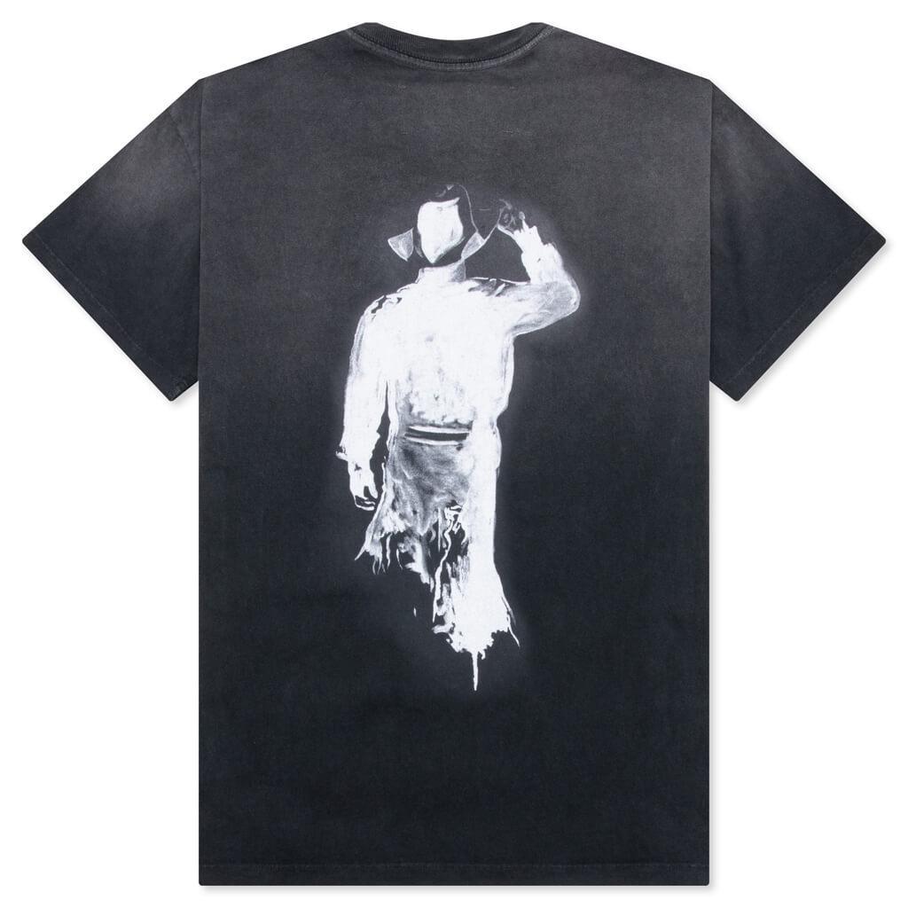 Wild West Tee - Sun Faded Washed Black Male Product Image