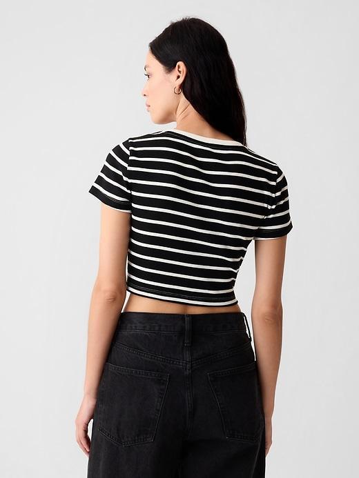 Modern Rib Cropped T-Shirt Product Image