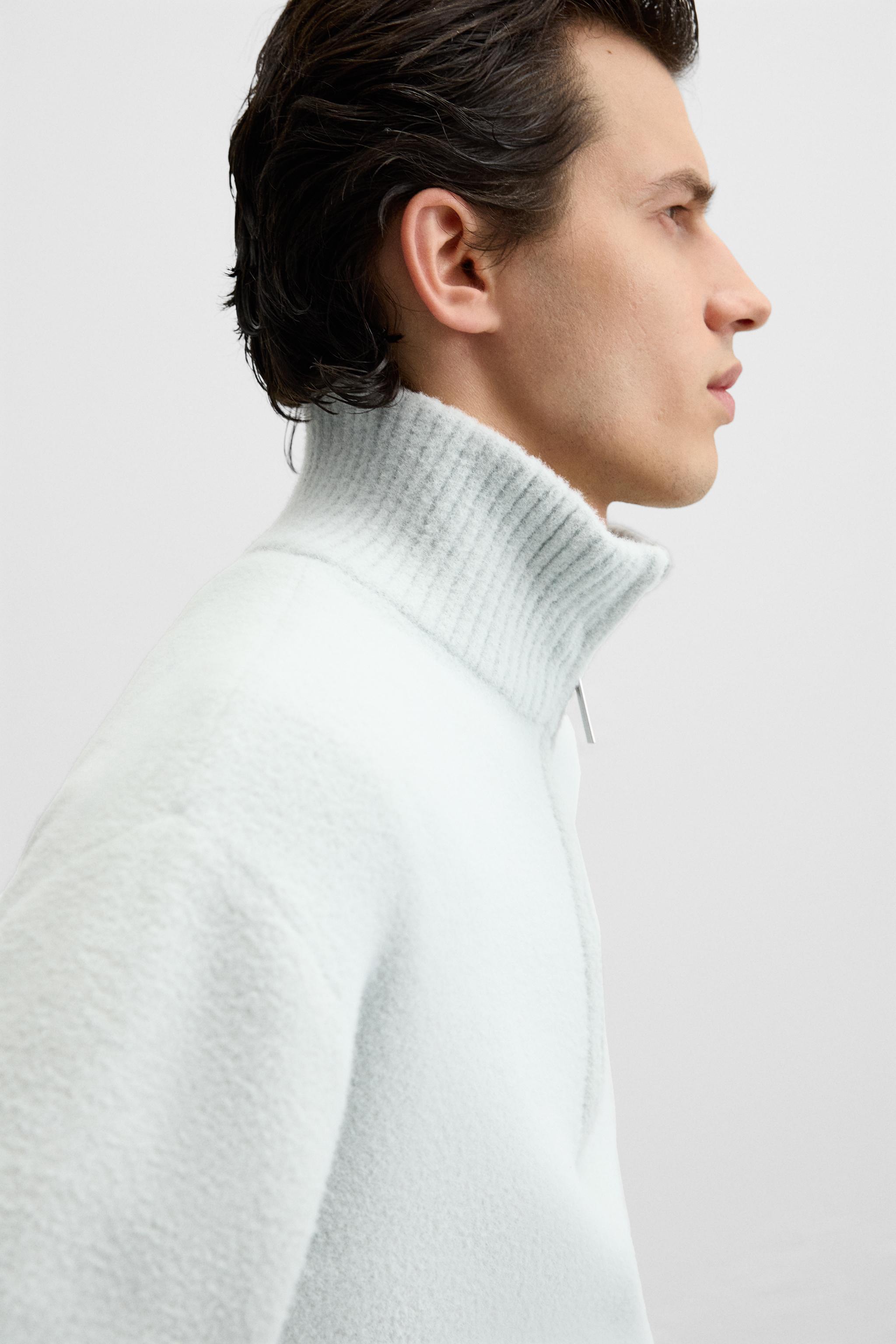 QUARTER ZIP SWEATER Product Image