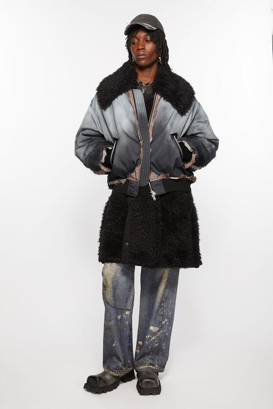 Bomber layered coat Product Image