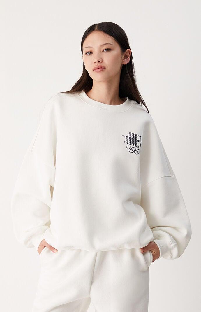 Olympics Women's Los Angeles Crew Neck Oversized Sweatshirt Product Image