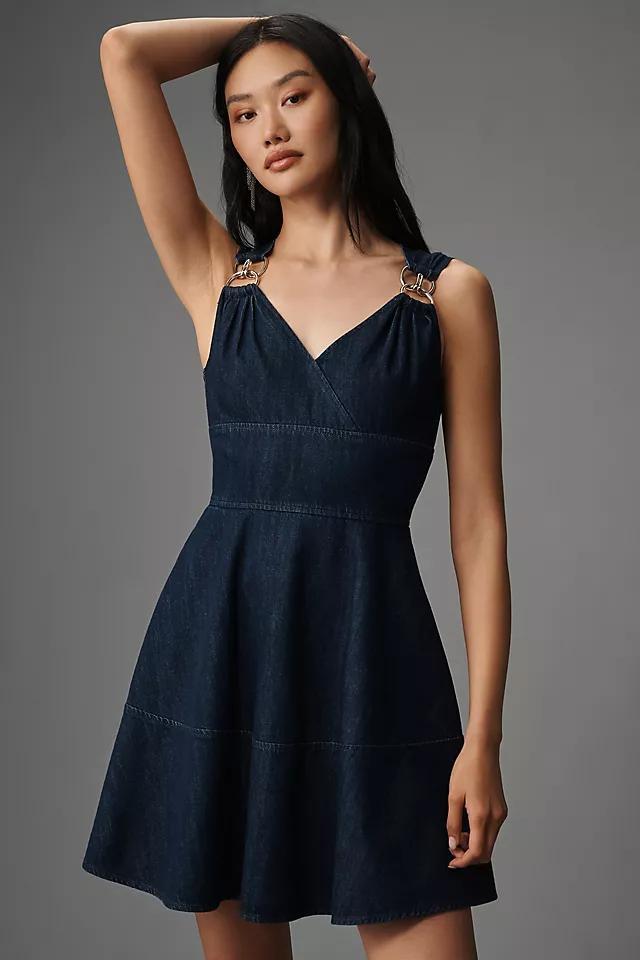 Shoshana Sleeveless Denim Mini Dress Product Image