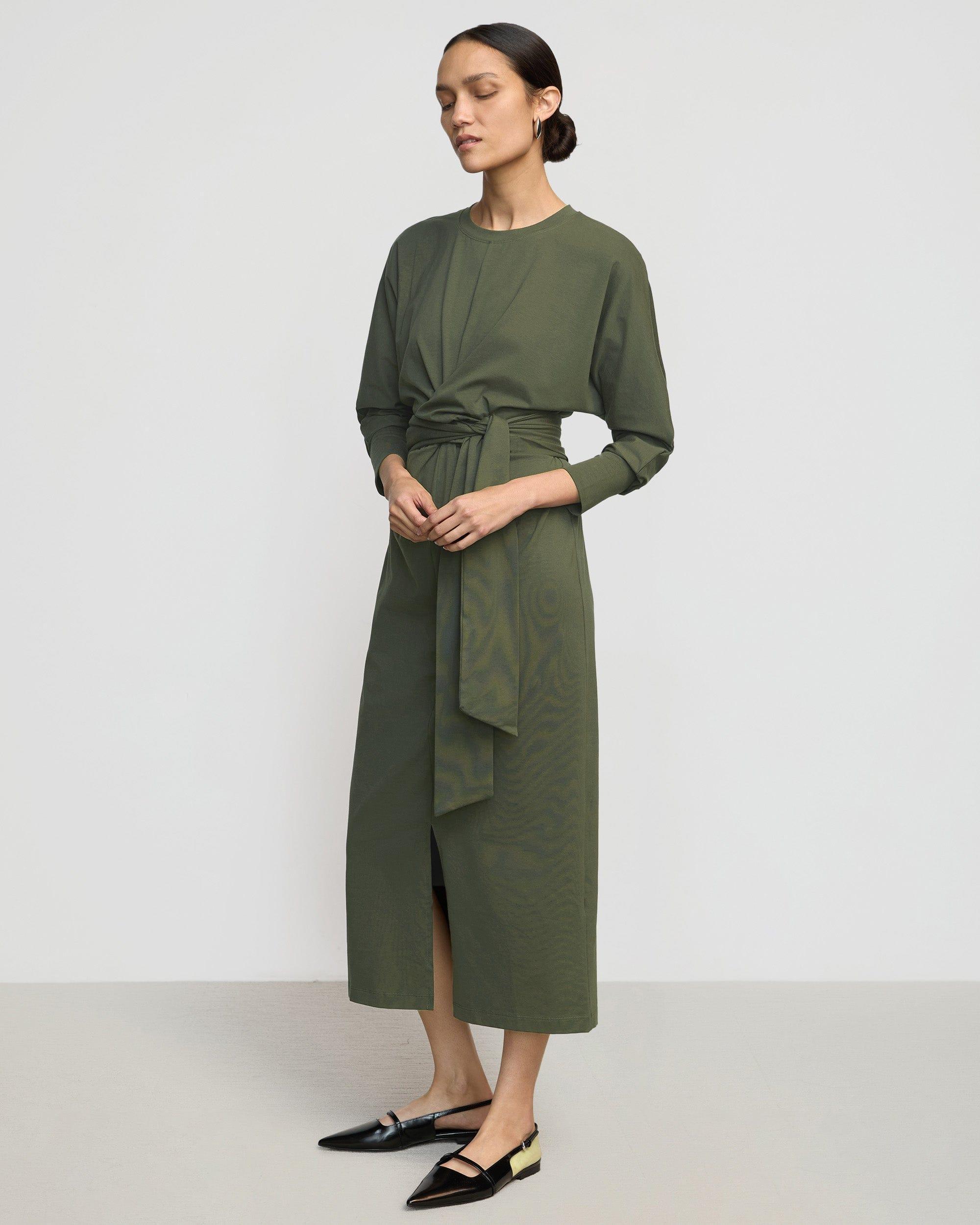 Wei Tie-Front Organic Cotton Dress Product Image