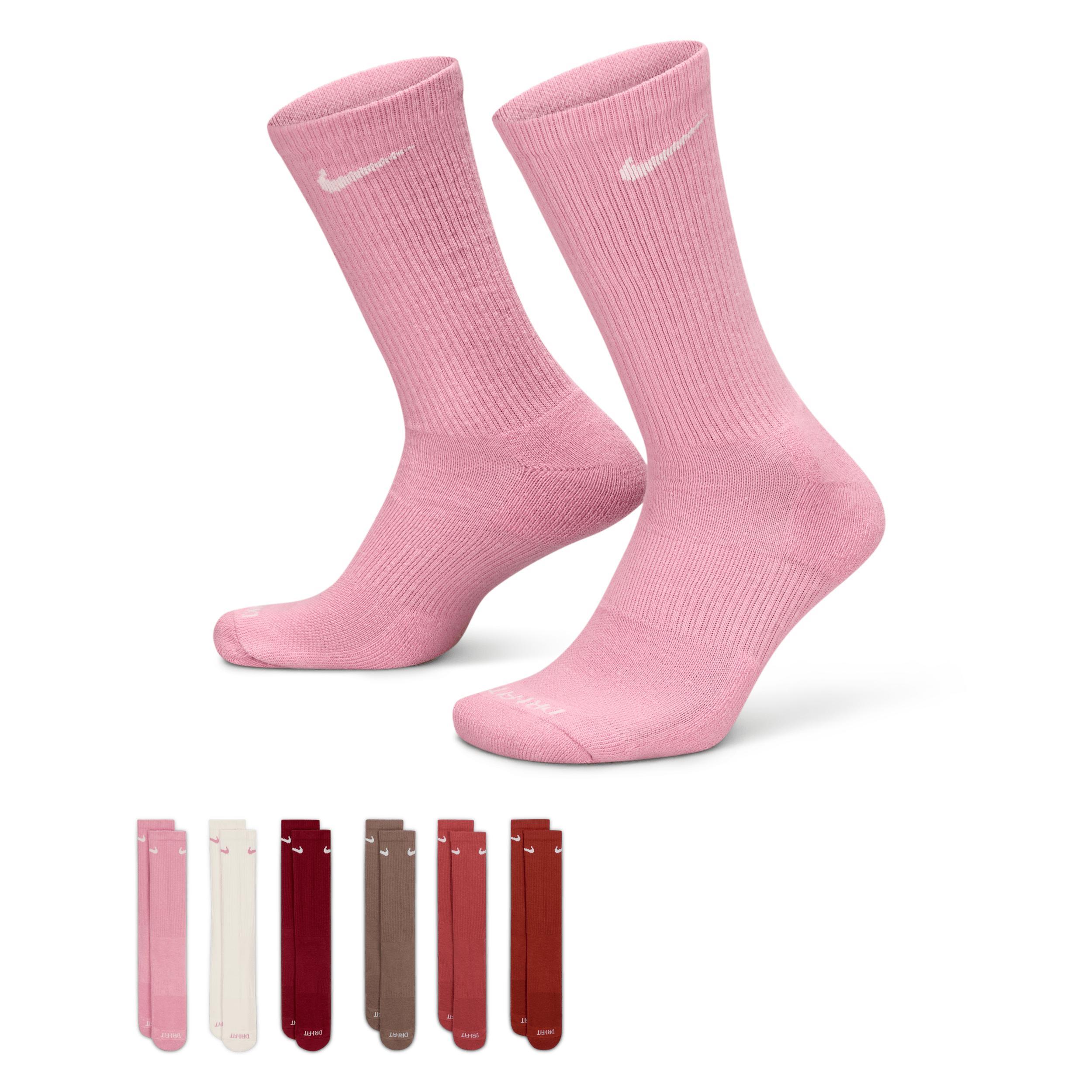 Nike Everyday Plus Cushioned Training Crew Socks (6 Pairs) Product Image