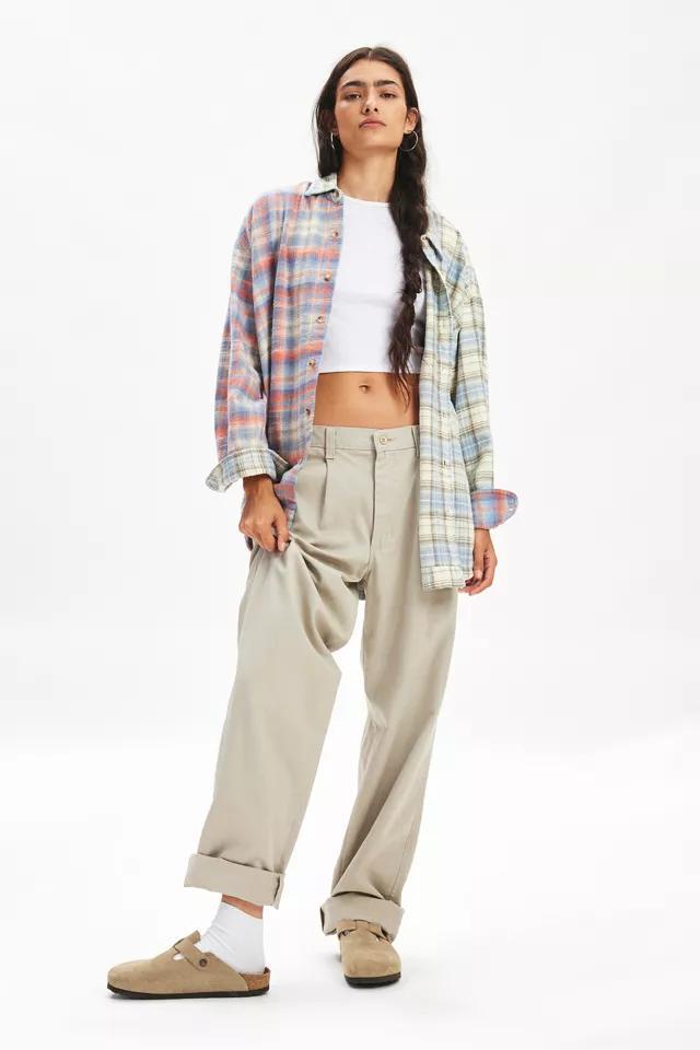 BDG Dani Oversized Flannel Shirt Product Image