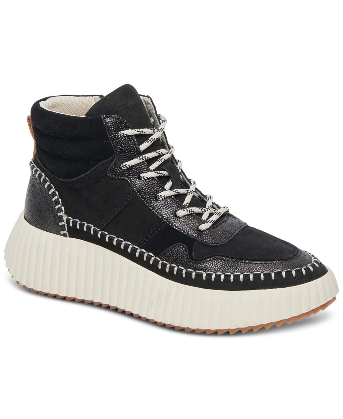 Dolce Vita Womens Daley Lace-Up High-Top Sneakers Product Image