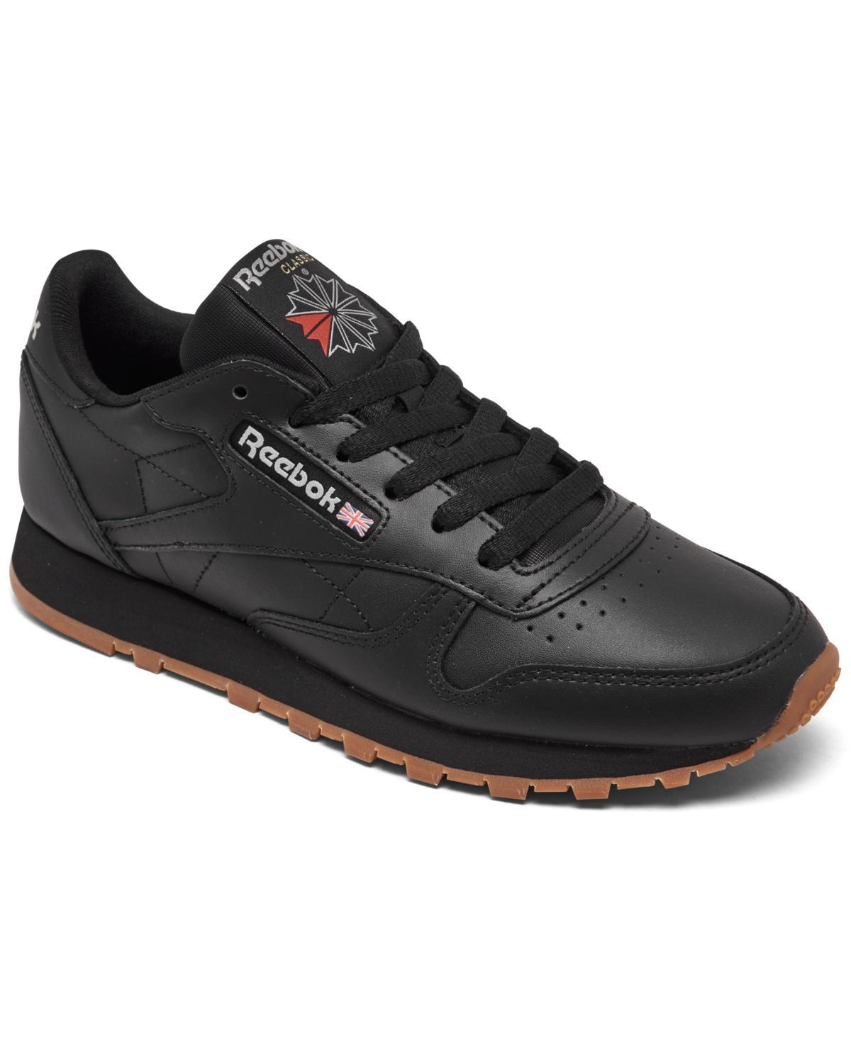 Reebok Classic Leather - Womens Black Product Image