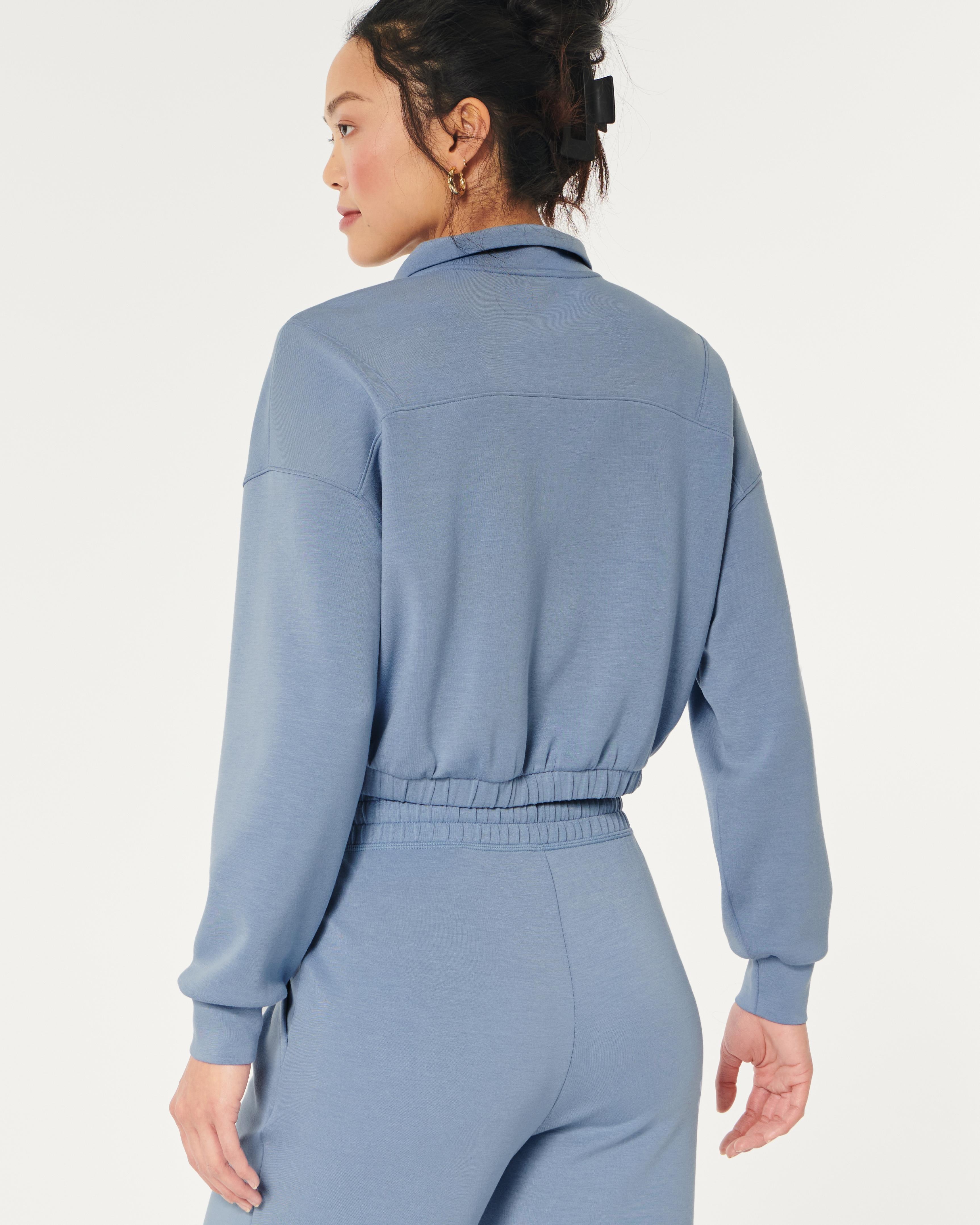 Gilly Hicks Active Cooldown Quarter-Zip Top Product Image