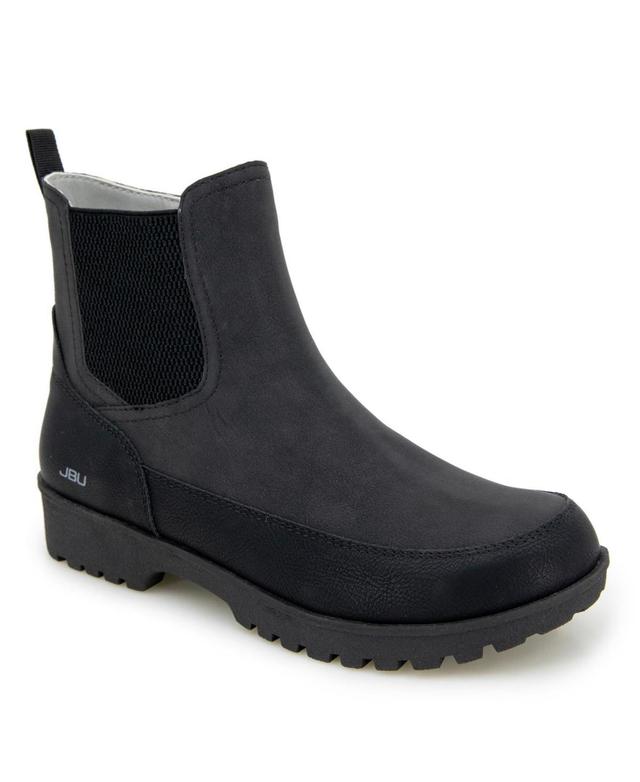 Jbu Womens Buffalo Water Resistant Booties - Black Product Image