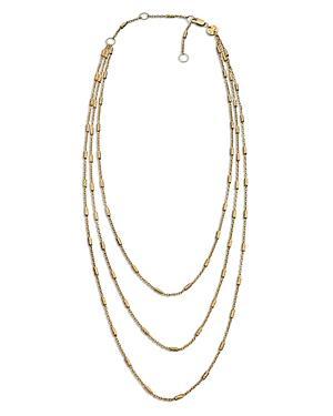 Jennifer Zeuner Ramona Layered Necklace in 18K Gold Plated Sterling Silver, 13-15 Product Image