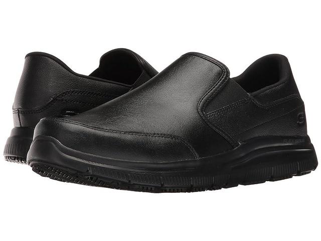 SKECHERS Work Flex Advantage SR - Bronwood Leather) Men's Slip on Shoes Product Image