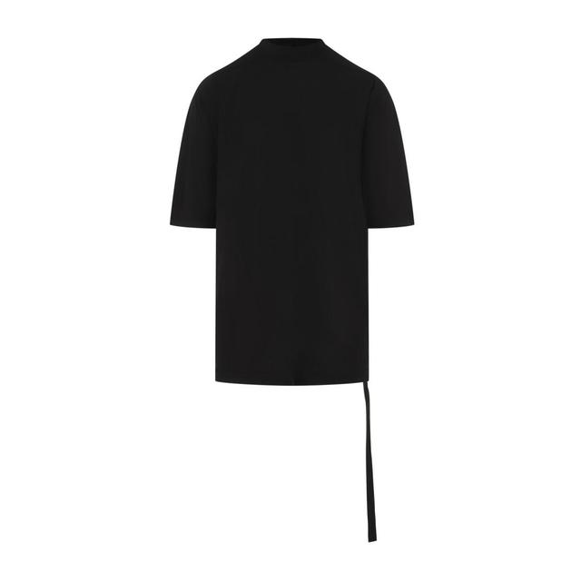 RICK OWENS DRKSHDW Oversized Crew T-shirt With Back Seam Detail In Black Product Image