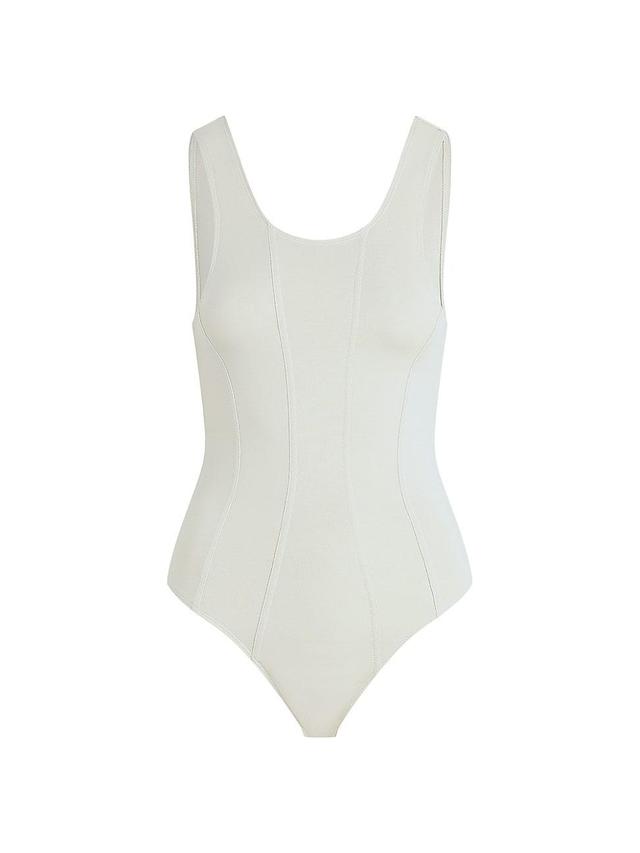 Womens Scoopneck Sleeveless Bodysuit Product Image