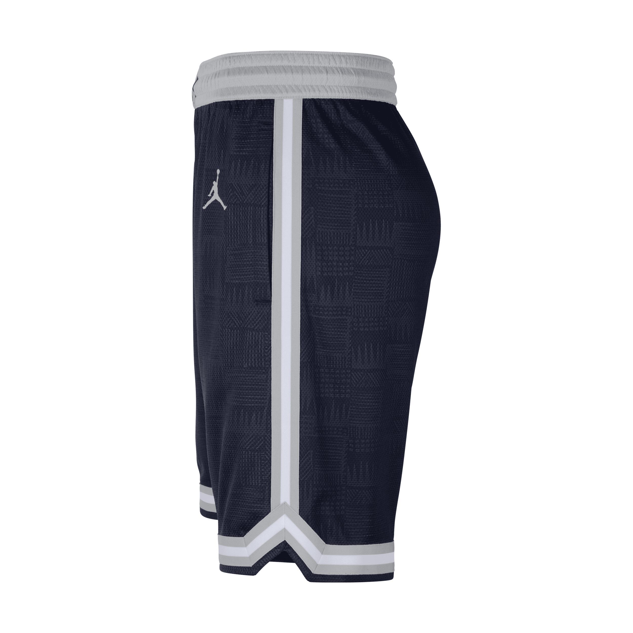 Mens Jordan Navy Georgetown Hoyas Replica Performance Basketball Shorts Product Image