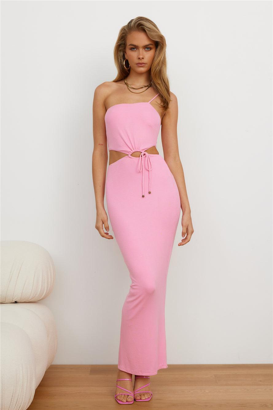 Shopping Date Maxi Dress Pink product image