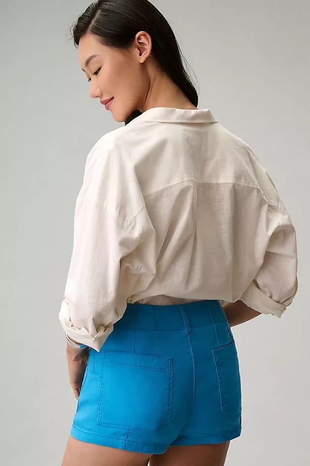 The Colette Micro Shorts by Maeve: Linen Edition Product Image