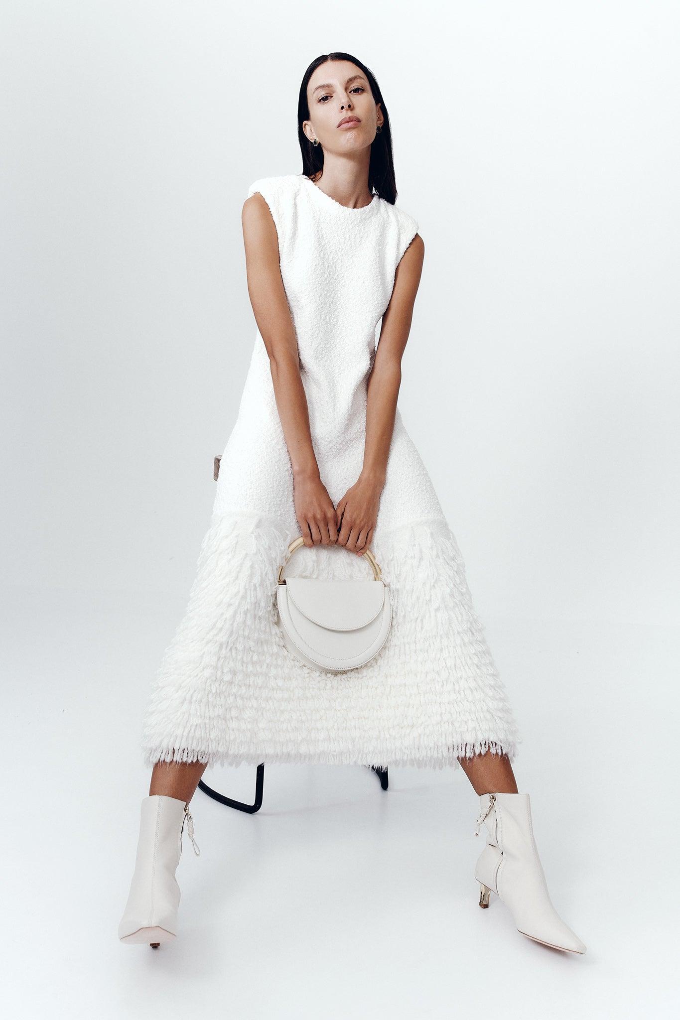 Dimension Knit Midi Dress Product Image