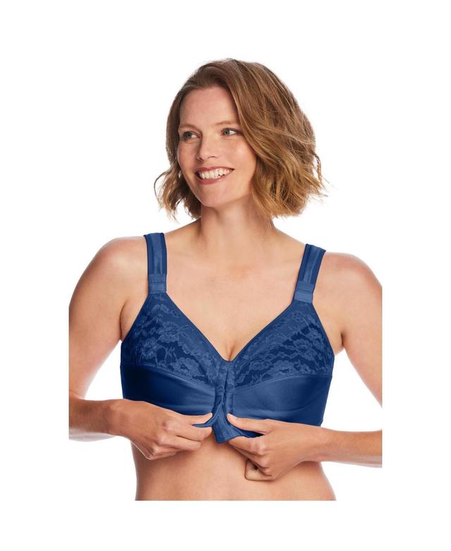 Comfort Choice Womens Easy Enhancer Front Close Wireless Posture Bra Product Image