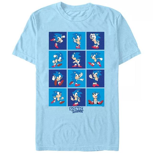 Mens Sonic The Hedgehog Strike A Pose Graphic Tee Product Image