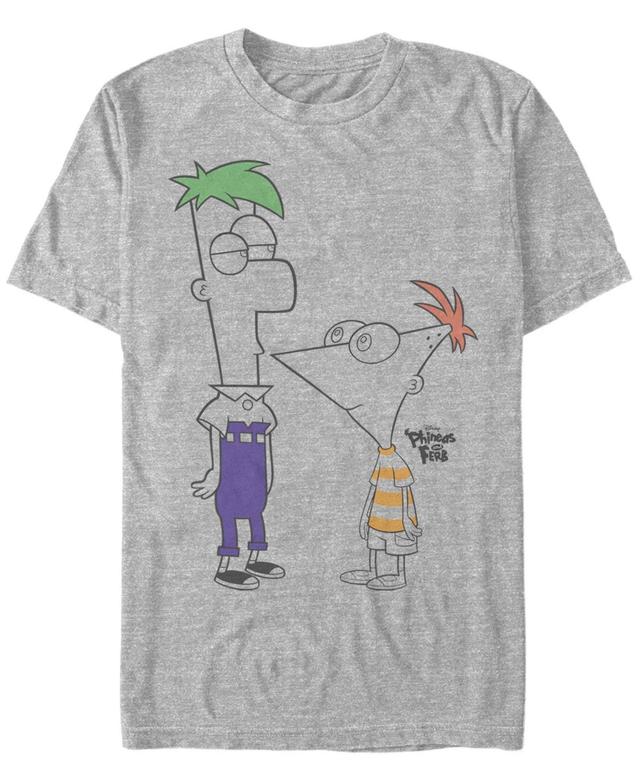 Fifth Sun Mens Phineas and Ferb Boys of Summer Short Sleeve T-shirt Product Image