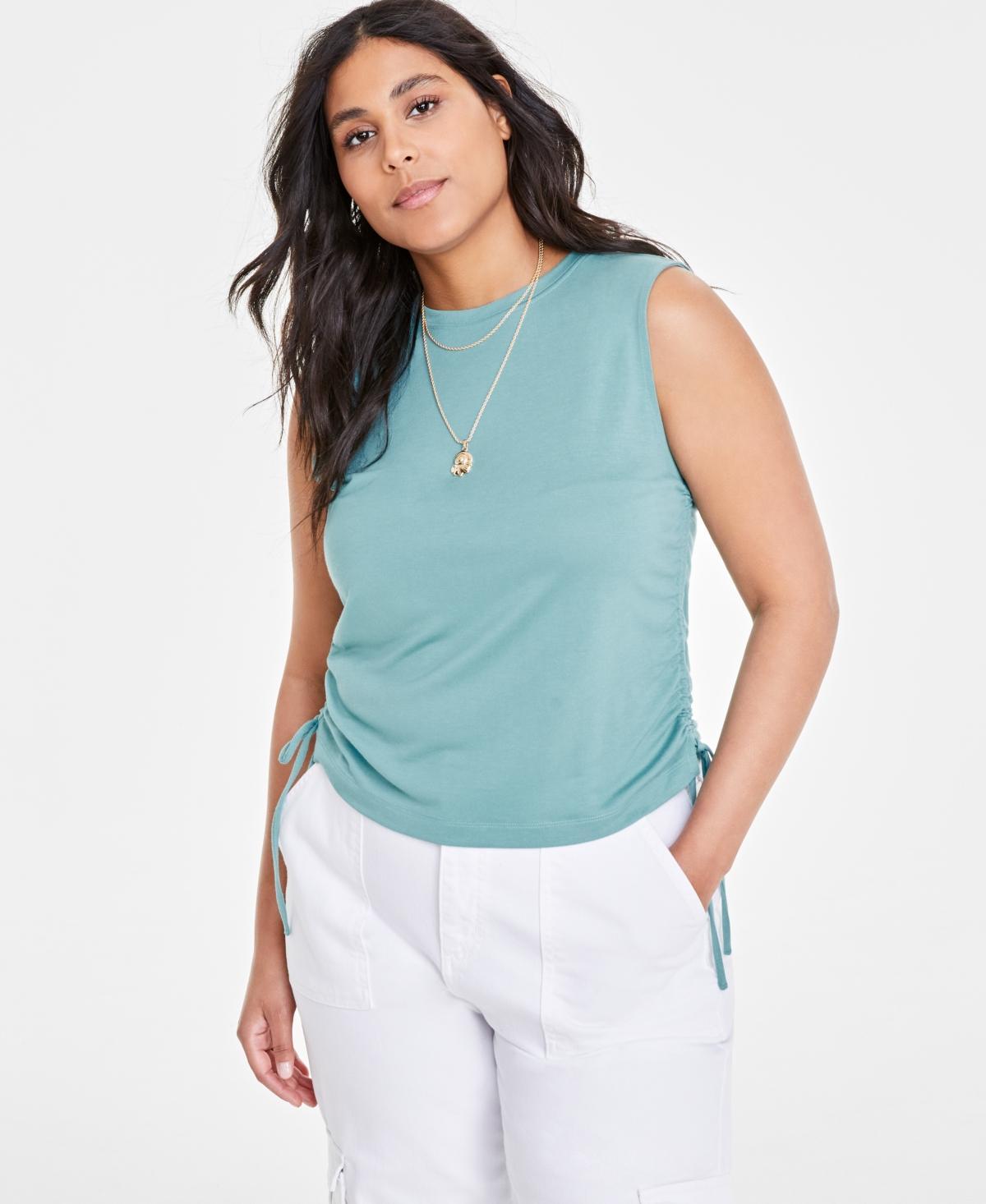 On 34th Womens Side-Cinched Muscle Tank, Created for Macys Product Image