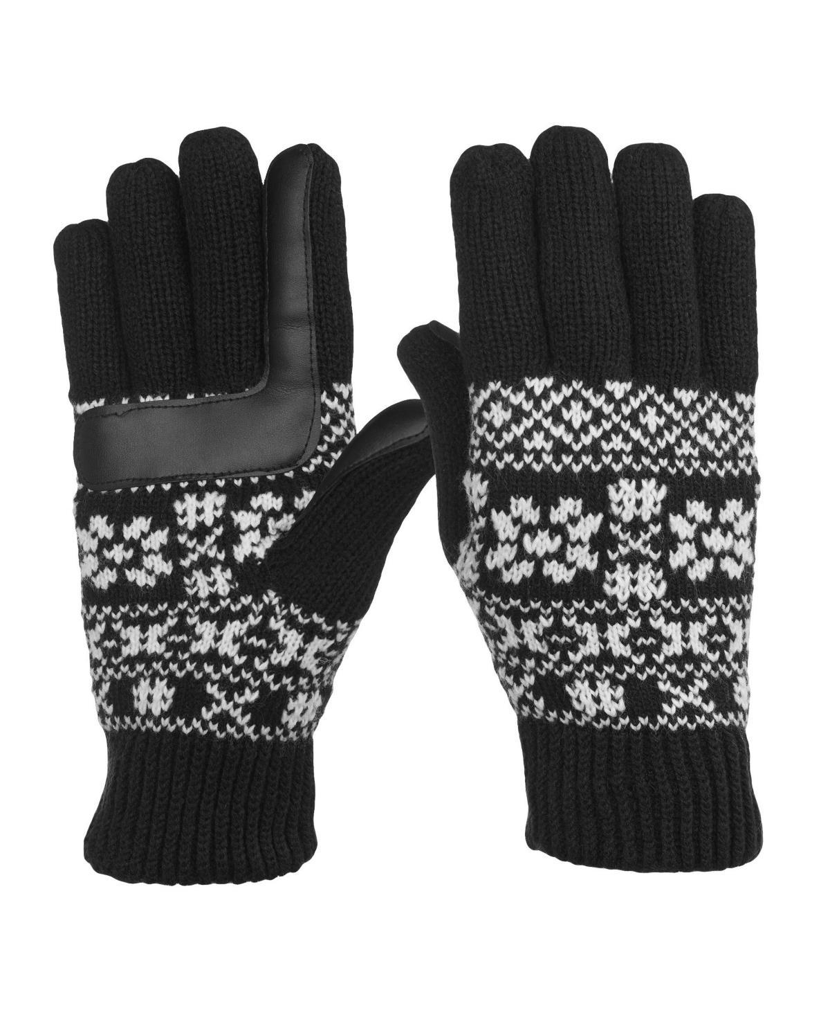 Womens isotoner Lined Water Repellant Fairisle Gloves Product Image