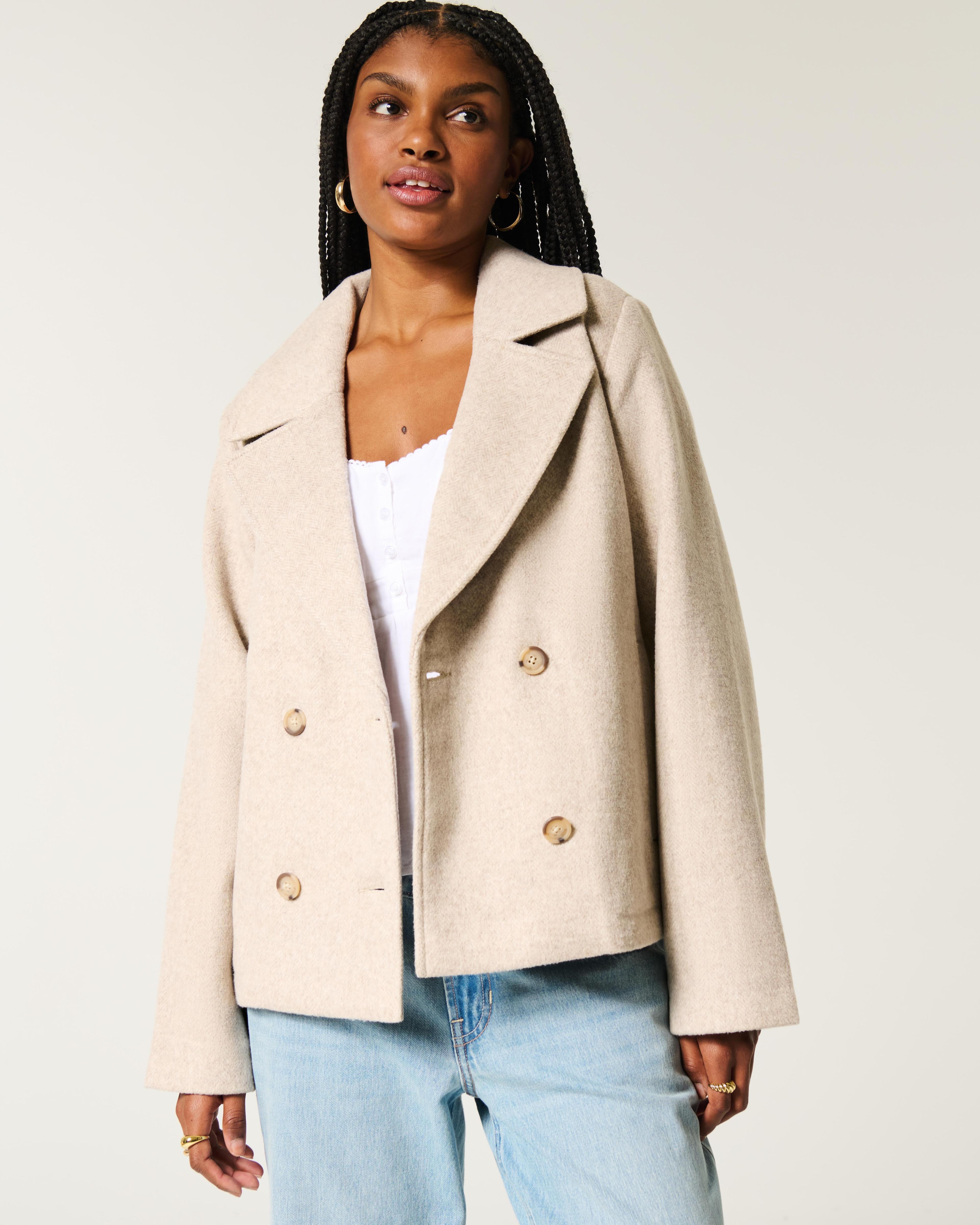 Wool Blend Peacoat product image