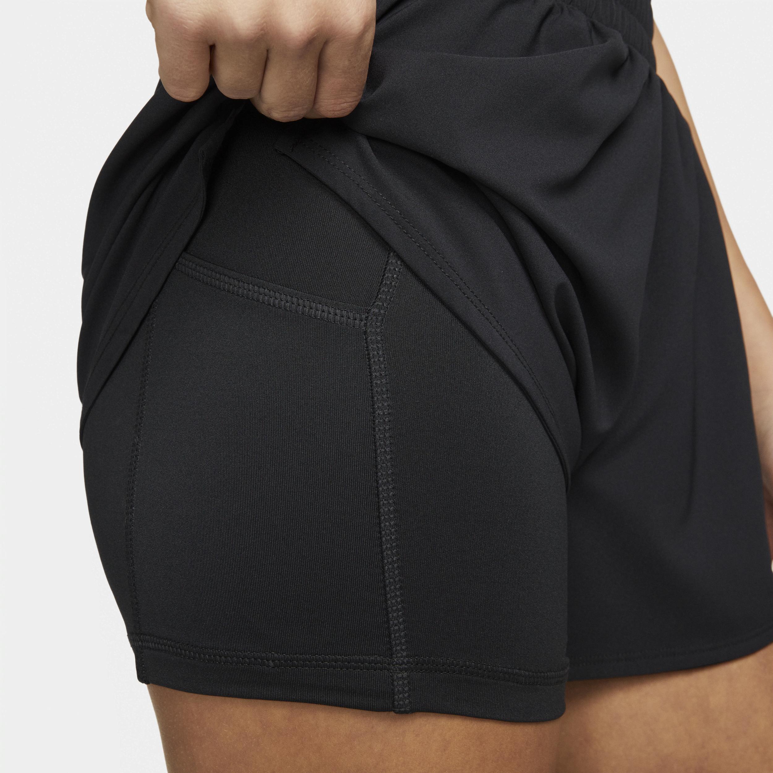 Nike Women's One Dri-FIT High-Waisted 3" 2-in-1 Shorts Product Image