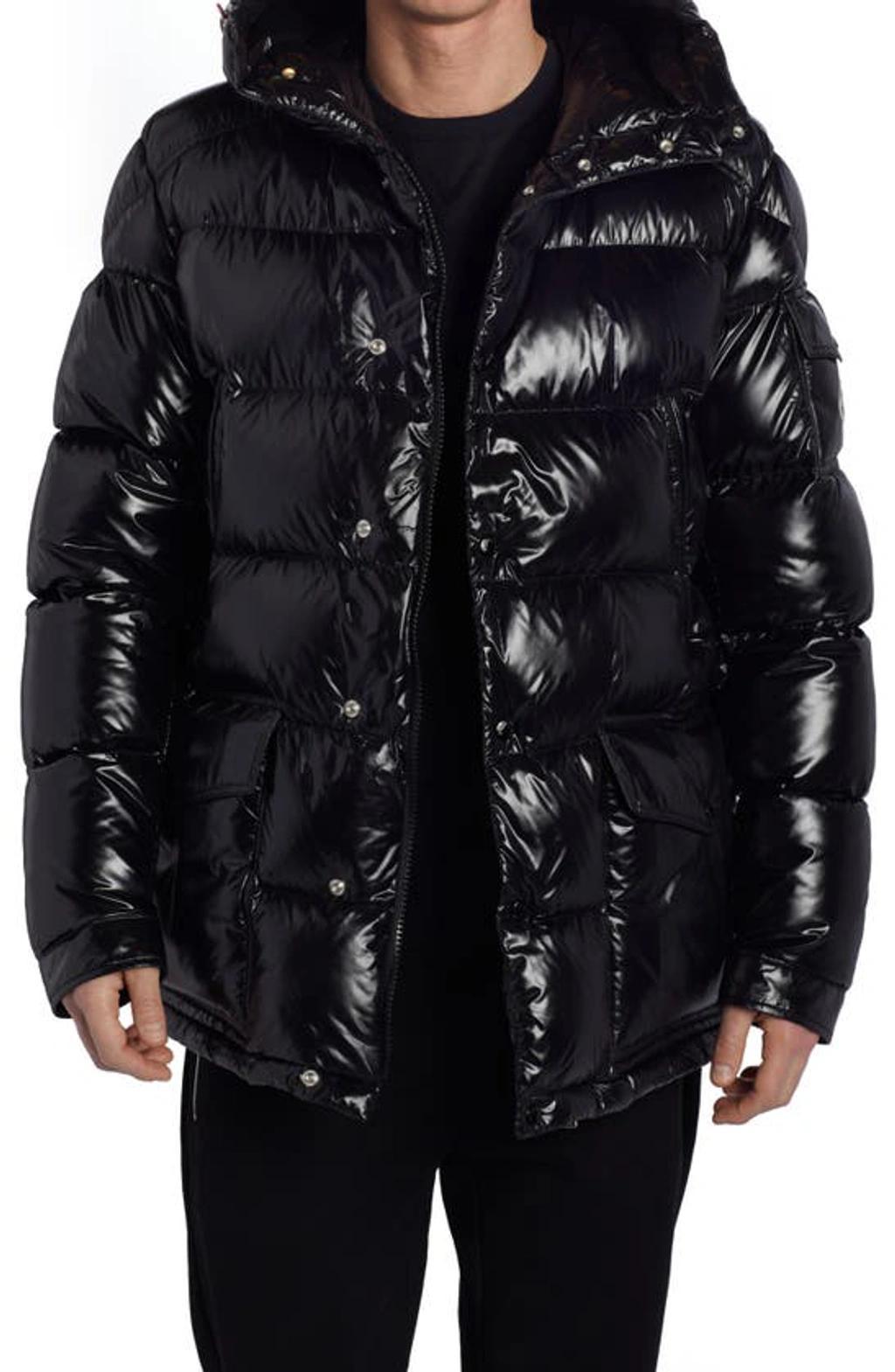 Chiablese Hooded Puffer Jacket In Black Product Image