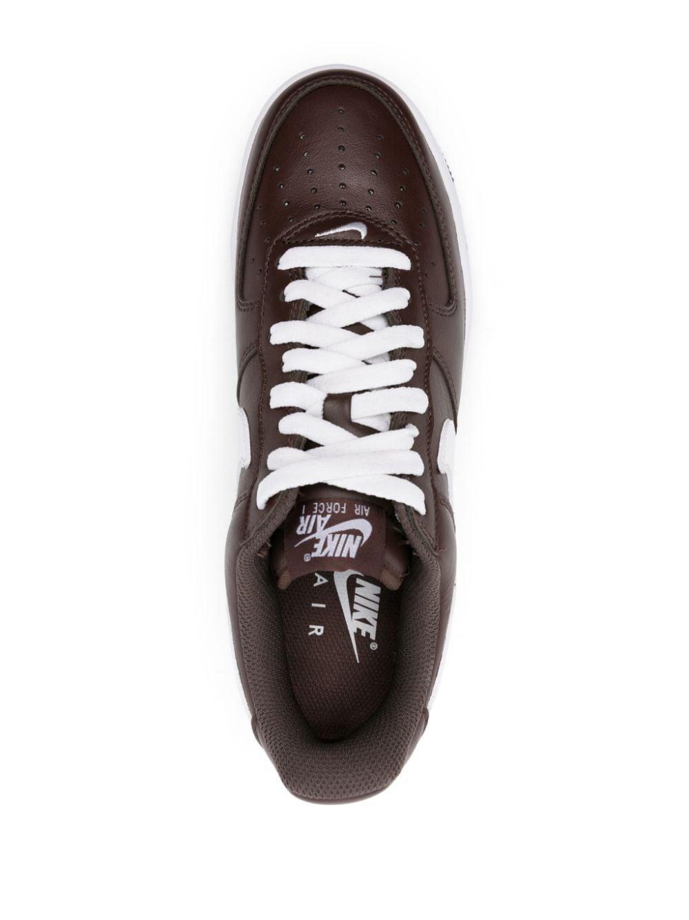 NIKE Air Force 1 Low Retro Sneakers In Chocolate/white Product Image