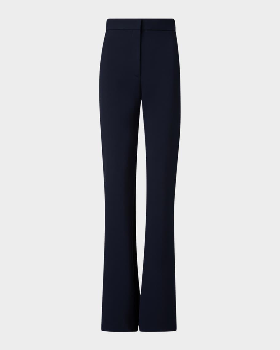 Courtney Bootcut Pebble Crepe Pants product image