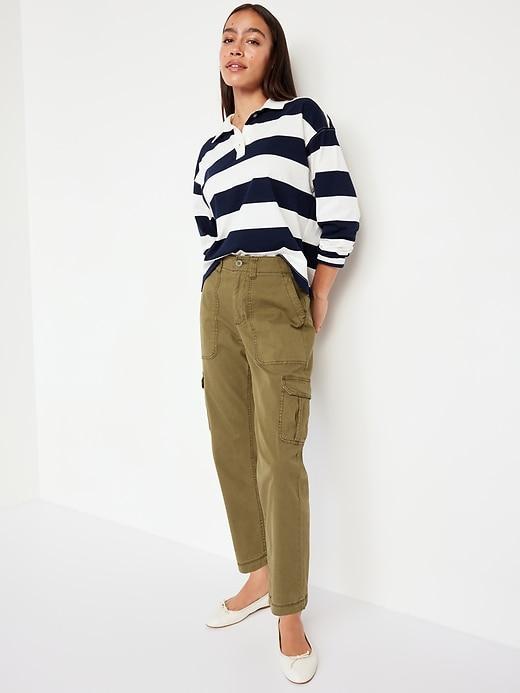 High-Waisted OGC Chino Cargo Pants Product Image