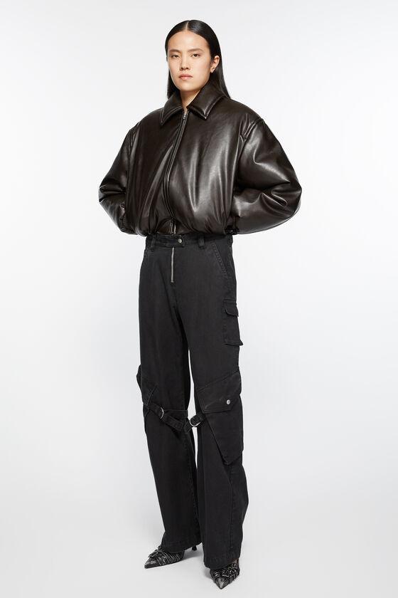 Coated bomber jacket Product Image