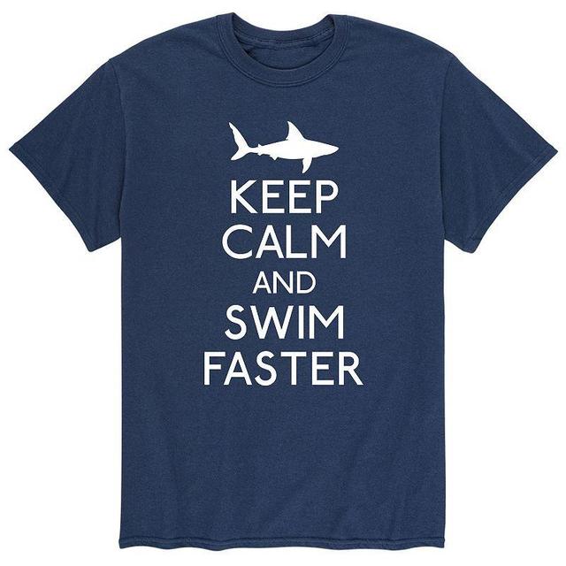 Mens Swim Faster Tee Product Image