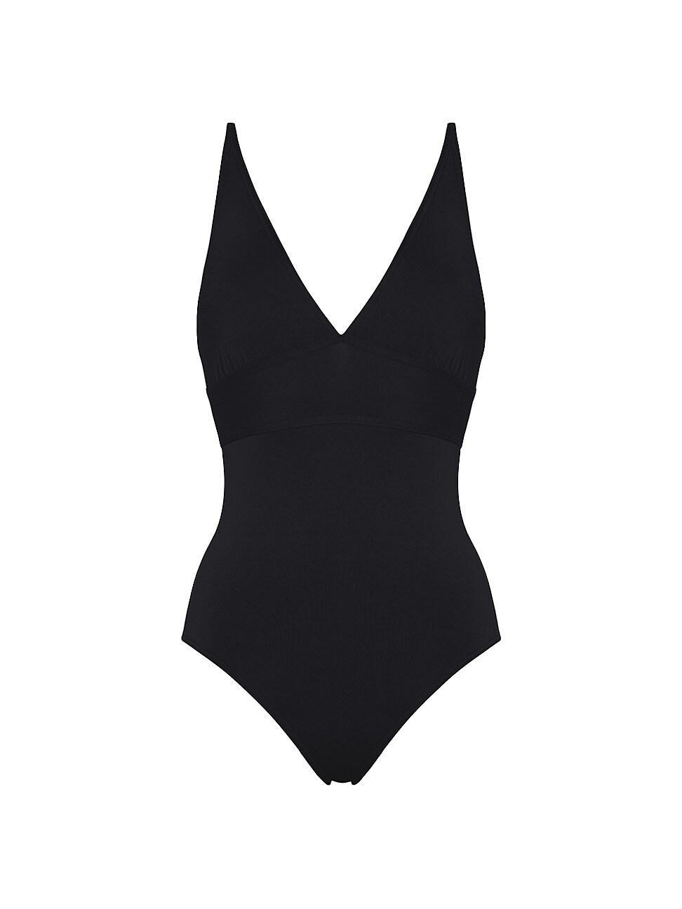 Womens Larcin Triangle Tank One-Piece Swimsuit Product Image