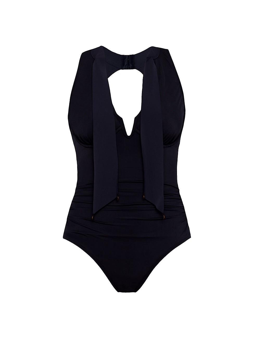 Womens Iiona Plunging One-Piece Swimsuit Product Image