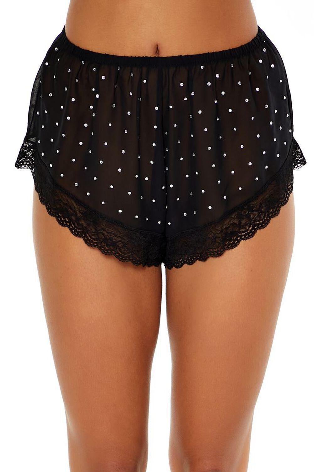 Rhinestone Cami & Shorts Pajama Set | Forever 21 Product Image