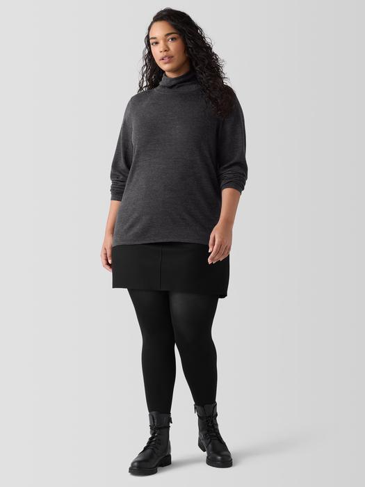 Fine Merino Turtleneck Top in Regenerative Wool Product Image