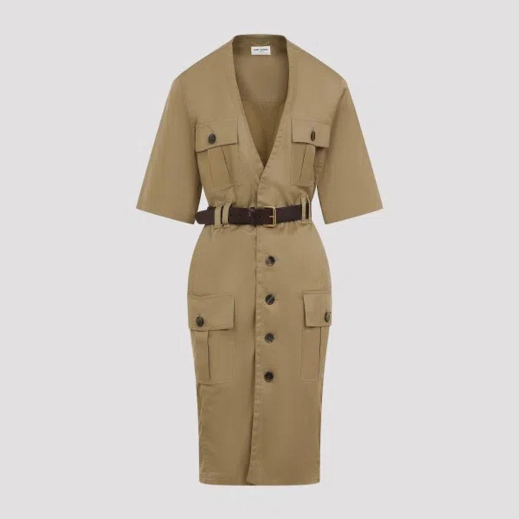 Dress In Beige Product Image