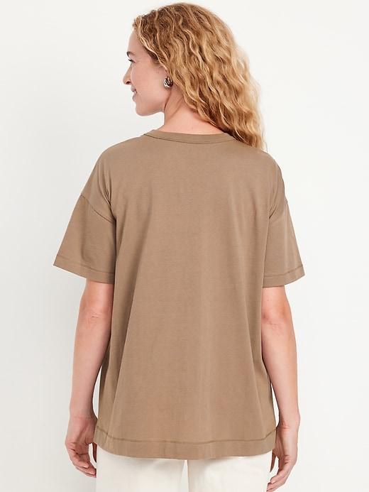 Oversized EveryWear Tunic T-Shirt Product Image