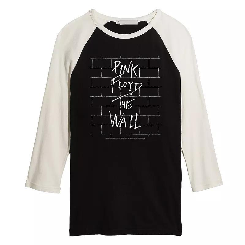 Mens Pink Floyd The Wall Raglan Graphic Tee Oxford Product Image