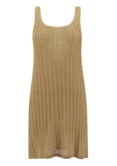 Sleeveless V In Gold Product Image