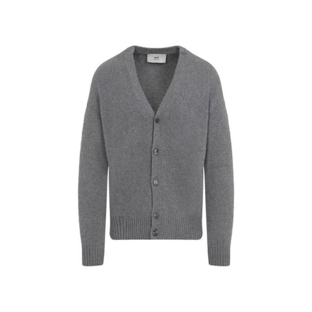 AMI ALEXANDRE MATTIUSSI Ami Paris Sweater In Grey Product Image