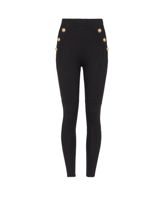 Jersey leggings with 6 buttons Product Image