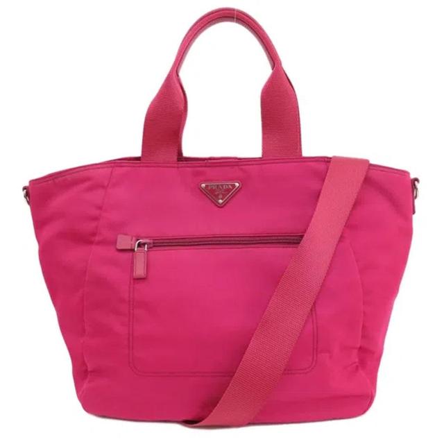 Tessuto Synthetic Tote Bag () In Pink Product Image