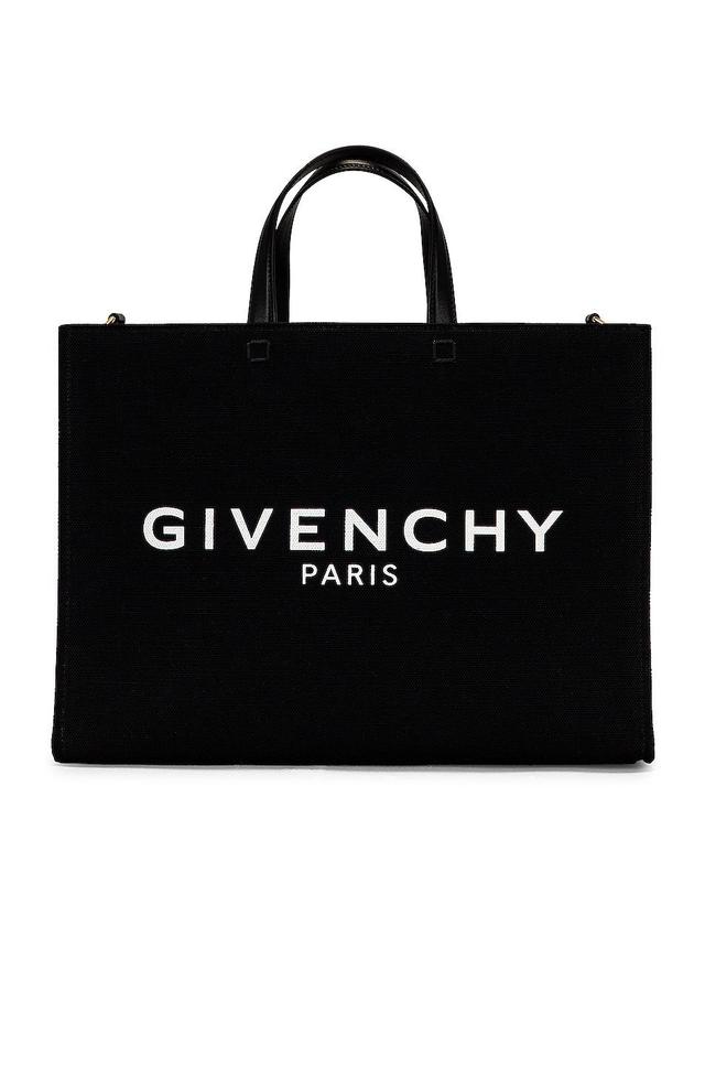 Givenchy Medium G Tote Shopping Bag Black.. Product Image